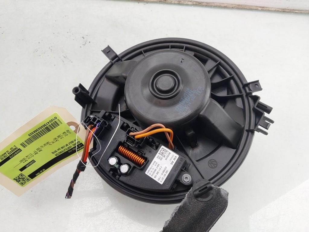 Heizgebläse Motor 5Q0907521C Volkswagen Golf Sportsvan (AUVS) Großraumlimousine 1.4 TSI 16V (CZCA(Euro 6)) 2015-01 CZCA(Euro 6)