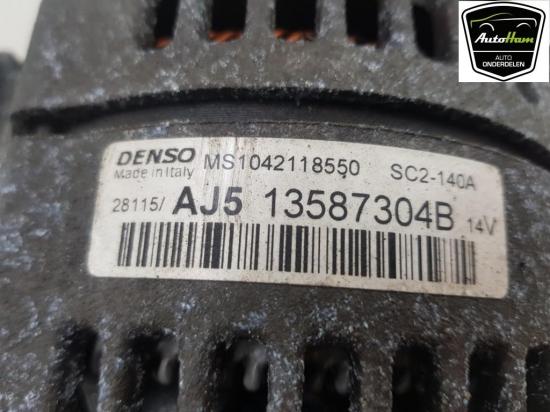 Lichtmaschine V-Snaar 13587304 Opel Astra K Schr?gheck 5-drs 1.6 CDTI 110 16V (B16DTE(Euro 6)) 2016 Bild Lichtmaschine V-Snaar 13587304 Opel Astra K Schr?gheck 5-drs 1.6 CDTI 110 16V (B16DTE(Euro 6)) 2016