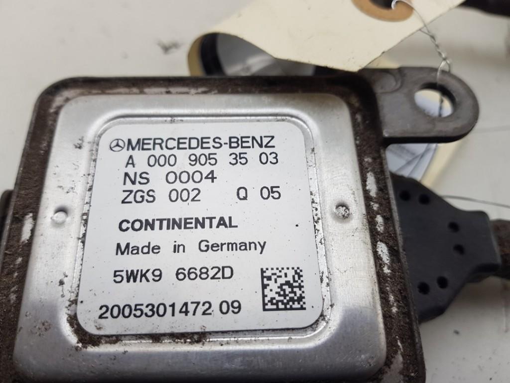 Nox Sensor A0009053503 Mercedes-Benz ML III (166) SUV 3.0 ML-350 BlueTEC V6 24V 4-Matic (OM642.826) 2012-02