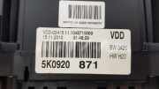 Tachoeinheit Kmh 5K0920871 Volkswagen Golf VI (5K1) Schrägheck 1.2 TSI BlueMotion (CBZB) 2011-01 CBZB(Euro 5)