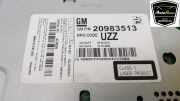 Radio 20983513 Opel Meriva Großraumlimousine 1.4 Turbo 16V ecoFLEX (A14NEL) 2011
