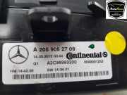 Bedienung Heizung A2059052709 Mercedes-Benz C (W205) Limousine C-180 1.6 CDI BlueTEC, C-180 d 16V (OM626.951) 2015-09