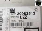 Zentrale Steuerung Multimedia 20983513 Opel Meriva Großraumlimousine 1.4 16V Ecotec (A14XER) 2011