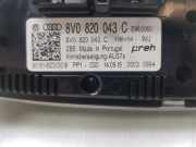 Bedienung Heizung 8V0820043C Audi A3 Sportback (8VA/8VF) Schrägheck 5-drs 1.4 TFSI ACT Ultra 16V (CZEA(Euro 6)) 2015