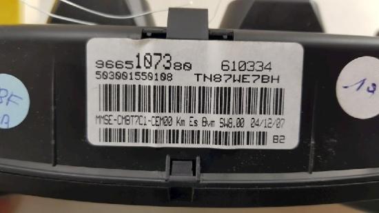 Tachoeinheit Kmh 610334 Peugeot 308 (4A/C) Schrägheck 1.6 VTI 16V (EP6C(5FS)) 2008-09 Bild Tachoeinheit Kmh 610334 Peugeot 308 (4A/C) Schrägheck 1.6 VTI 16V (EP6C(5FS)) 2008-09