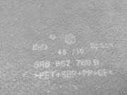 Hutablage 6R6867769B Volkswagen Polo V (6R) Schrägheck 1.2 TDI 12V BlueMotion (CFWA) 2011-01 CFWA