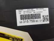 Tachoeinheit Kmh 9831575980 Opel Corsa F (UB/UH/UP) Schrägheck 5-drs 1.2 Turbo 12V 100 (F12XHL(EB2ADTD)) 2020