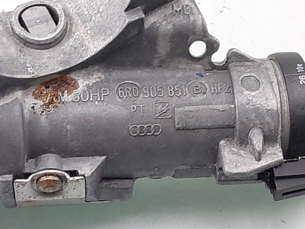 Z?ndschloss + Schl?ssel 6R0905851B Volkswagen Polo V (6R) Schr?gheck 1.2 TSI (CBZB) 2010 CBZB