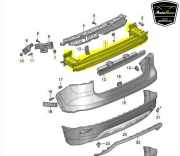Stoßstangenrahmen Hinten 2GM807305 Volkswagen T-Cross SUV 1.0 TSI 110 12V (DLAA) 2023 DLAA