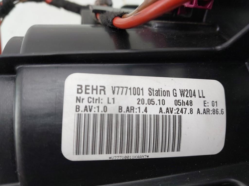 Heizgebläse Motor A2128200708 Mercedes-Benz C (W204) Limousine 1.8 C-180 CGI 16V (M271.820) 2010-06