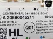 Steuergerät Zentralverriegelung A2059000828 Mercedes-Benz C (W205) Limousine C-350 e 2.0 16V (M274.920) 2015-12