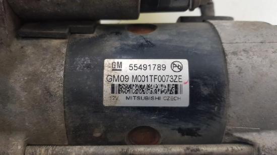 Anlasser 55491789 Opel Astra K Schrägheck 5-drs 1.6 CDTI 136 16V (B16DTH(Euro 6)) 2017 Bild Anlasser 55491789 Opel Astra K Schrägheck 5-drs 1.6 CDTI 136 16V (B16DTH(Euro 6)) 2017