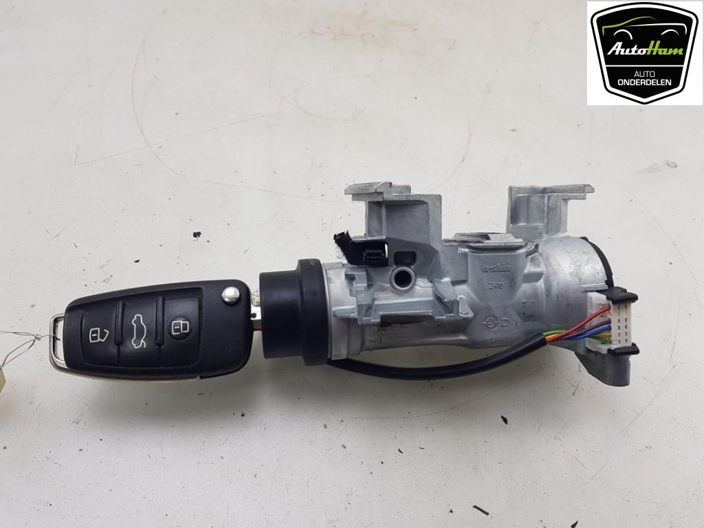 Zündschloss + Schlüssel 1K0905851B Audi A3 Sportback (8VA/8VF) Schrägheck 5-drs 2.0 TDI 16V (CRBC) 2014-03