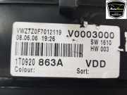 Tachoeinheit Kmh 1T0920863A Volkswagen Caddy III (2KA,2KH,2CA,2CH) Van 2.0 SDI (BST) 2006-08 BST