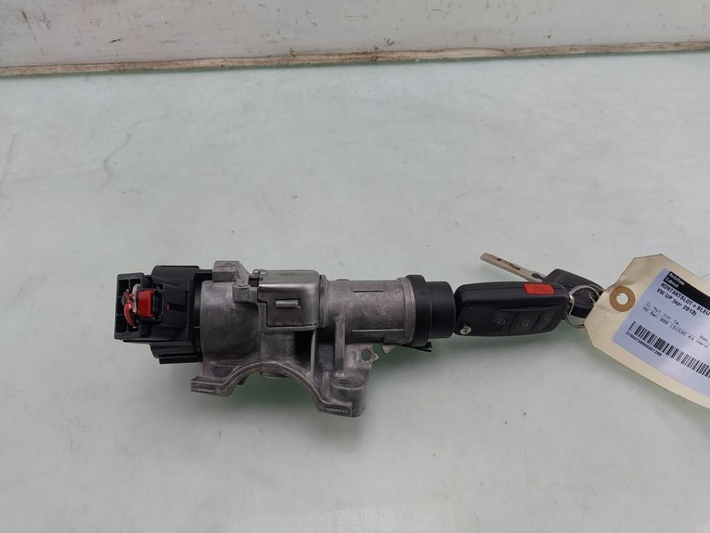 Zündschloss + Schlüssel 6R0905851K Volkswagen Up! (121) Schrägheck 1.0 12V 75 (CWRA) 2013-04 CWRA