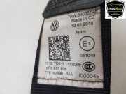 Sicherheitsgurt Rechts Hinten 6R0857806 Volkswagen Polo V (6R) Schr?gheck 1.2 TDI 12V BlueMotion (CFWA) 2010 CFWA