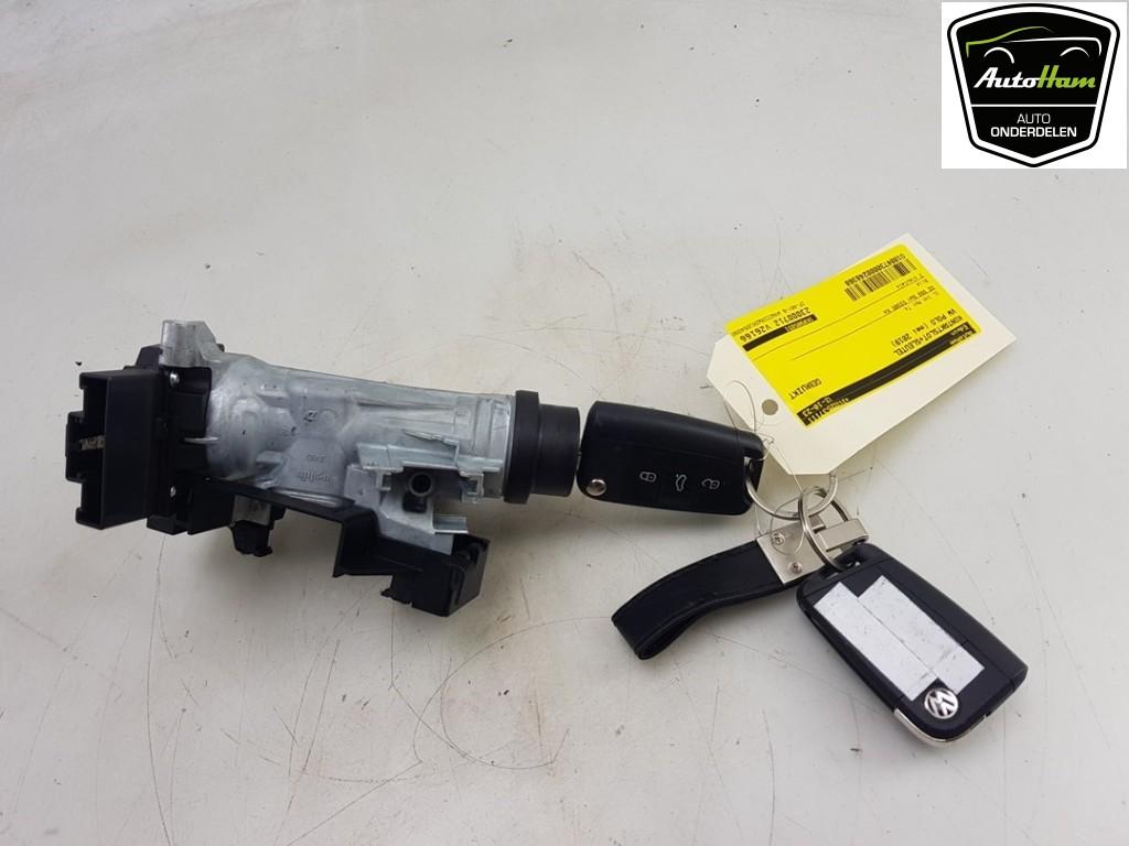 Zündschloss + Schlüssel 1K0905851 Volkswagen Polo VI (AW1) Schrägheck 5-drs 1.0 MPI 12V (DSGD) 2019 DSGD