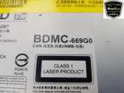 Cd-Player BDMC669G0 Mazda 3 Sport (BP) Schrägheck 2.0 SkyActiv-G 122 Mild Hybrid 16V (PEXN) 2019