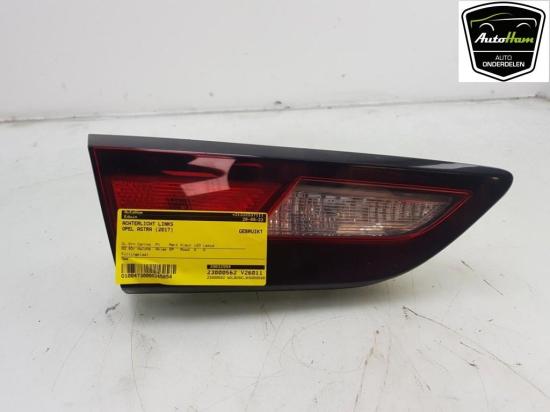 Rücklicht Links 39032994 Opel Astra K Schrägheck 5-drs 1.6 CDTI 110 16V (B16DTE(Euro 6)) 2017 Bild Rücklicht Links 39032994 Opel Astra K Schrägheck 5-drs 1.6 CDTI 110 16V (B16DTE(Euro 6)) 2017