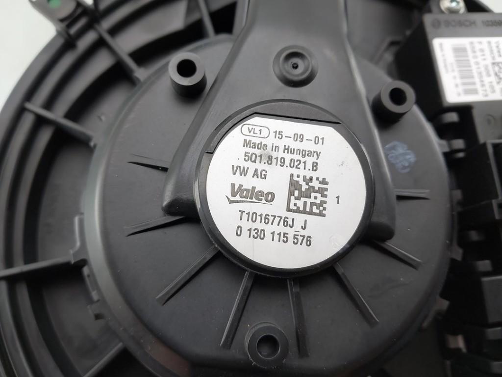 Heizgebläse Motor 5Q1819021B Volkswagen Golf VII Variant (AUVV) Kombi 1.2 TSI 16V BlueMOTION (CYVB) 2015-11 CYVB