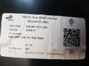 Türverkleidung Rechts Hinten 2G6867210E82V Volkswagen Polo VI (AW1) Schrägheck 5-drs 1.0 MPI 12V (DFNA) 2021 DFNA