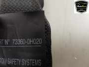Sicherheitsgurt Rechts Hinten 733600H020 Citroën C1 Schrägheck 1.0 12V VVT-i (1KR-FE(CFB)) 2021-01