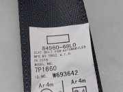 Sicherheitsgurt Rechts Hinten 8496068L0 Suzuki Swift (ZA/ZC/ZD) Schrägheck 1.2 16_ (K12B) 2016-12