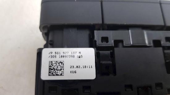 Schalter 5G1927137N Volkswagen Golf VII (AUA) Schr?gheck 1.4 TSI BlueMotion Technology 125 16V (CZCA) 2018-04 CZCA Bild Schalter 5G1927137N Volkswagen Golf VII (AUA) Schr?gheck 1.4 TSI BlueMotion Technology 125 16V (CZCA) 2018-04 CZCA