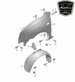 Kotflügel Links Vorne 6X0821021E Volkswagen Lupo (6X1) Schrägheck 3-drs 1.4 60 (AUD) 2004-04 AUD
