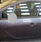 Tür links vorn ZV EFH 5-Türer grau/ Z177 OPEL MERIVA B 1.4 88 KW 13309251