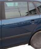 Tür links hinten ZV 5-Türer lava blau metallic 0F / W5Q SKODA FABIA COMBI (545) 1.2 TSI 63 KW 5J9833055