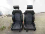 Sitze komplett Leder/ Alcantara Sitze vorne L/R schwarz AUDI A6 ALLROAD (4FH, C6) 2.7 TDI QUATTRO 132 KW 8E081105BS / 8E081106BS