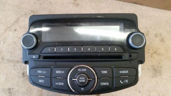 CD-Radio CHEVROLET AVEO SCHRÄGHECK (T300) 1.6 85 KW 95472986 Bild CD-Radio CHEVROLET AVEO SCHRÄGHECK (T300) 1.6 85 KW 95472986
