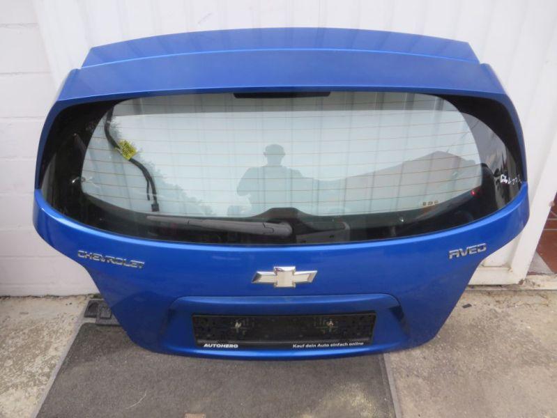 Heckklappe Kofferraumklappe Blau CHEVROLET AVEO SCHRÄGHECK (T300) 1.6 85 KW Bild Heckklappe Kofferraumklappe Blau CHEVROLET AVEO SCHRÄGHECK (T300) 1.6 85 KW