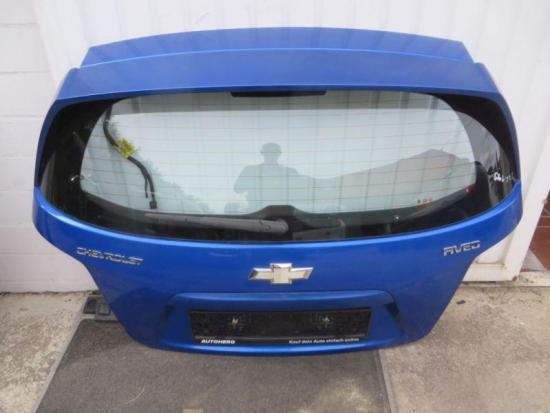 Heckklappe Kofferraumklappe Blau CHEVROLET AVEO SCHRÄGHECK (T300) 1.6 85 KW Bild Heckklappe Kofferraumklappe Blau CHEVROLET AVEO SCHRÄGHECK (T300) 1.6 85 KW