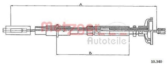 SEILZUG, KUPPLUNGSBETÄTIGUNG Bild SEILZUG, KUPPLUNGSBETÄTIGUNG