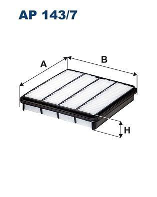 Luftfilter FILTRON AP 143/7 Bild Luftfilter FILTRON AP 143/7