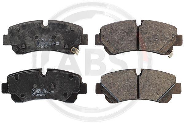 Bremsbelagsatz, Scheibenbremse