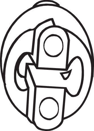 Gummistreifen, Abgasanlage