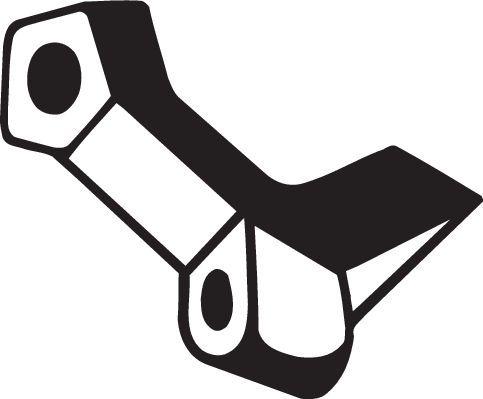 Gummistreifen, Abgasanlage Bild Gummistreifen, Abgasanlage