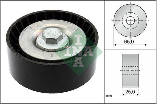 Umlenk-/Führungsrolle, Keilrippenriemen Bild Umlenk-/Führungsrolle, Keilrippenriemen