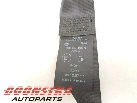 Sicherheitsgurt rechts hinten VW Golf V 1K 1K6857806N Bild Sicherheitsgurt rechts hinten VW Golf V 1K 1K6857806N