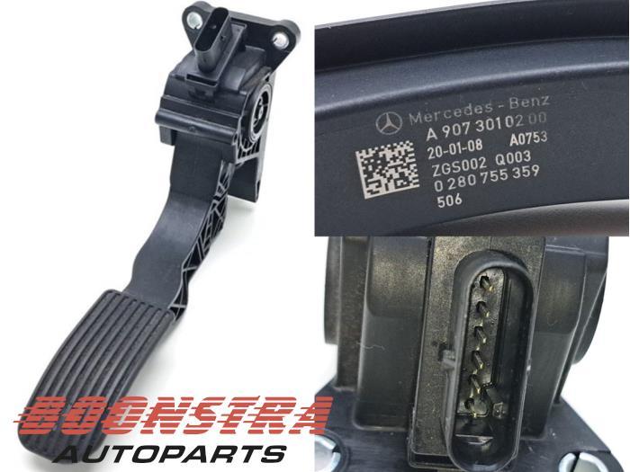 Fahrpedal Mercedes-Benz Sprinter 3,5t Kasten 907, 910 A9073010200