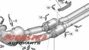 Katalysator ohne Lambdasonde Audi Q3 Sportback F3N 8S0253005A