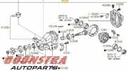 Hinterachsgetriebe Lexus IS 3 E3 4111053214