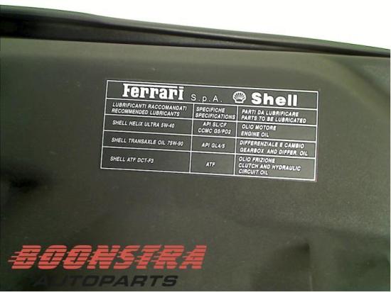 Motorabdeckung Ferrari 458 Bild Motorabdeckung Ferrari 458