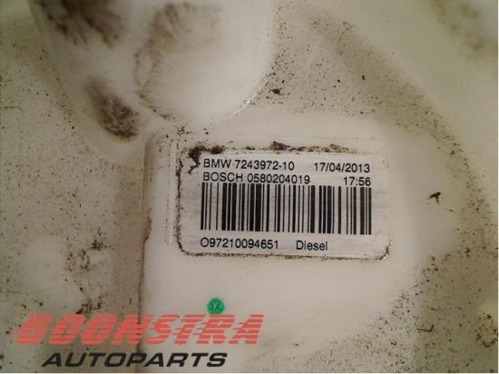 Einspritzpumpe BMW 3er Touring F31 7243972 Bild Einspritzpumpe BMW 3er Touring F31 7243972