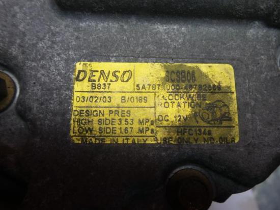 Klimakompressor Fiat Punto 188 00046782889 Bild Klimakompressor Fiat Punto 188 00046782889