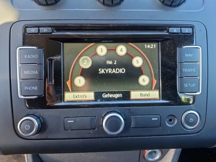 CD-Radio VW Touran 1T3 3C8035279F