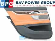 Türverkleidung Links Hinten COGNAC 51427448253 BMW 7 serie (G11/G12) Limousine 730d xDrive 24V (B57-D30A) 2017